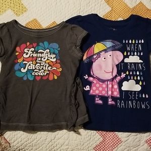 2 short sleeve shirts